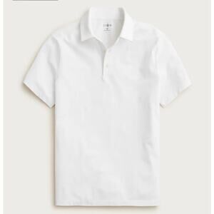 J. Crew Slim performance piqué polo shirt in White NWOT size Large Slim